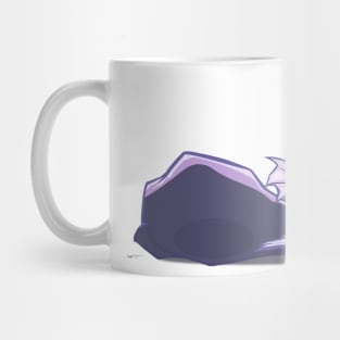 Sleeping Dragon Cat Mug